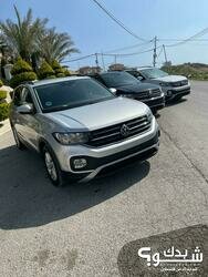 فولكسفاجن t-cross 2022 أوتوماتيك متوفر لون أبيض أسود وفضي